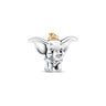 Charm Pandora Pendant Disney 100e anniversaire Dumbo avec diamant de synthèse