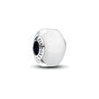 Charm Pandora Mini Murano Blanc