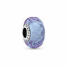 Charm Pandora Lavande en verre de Murano