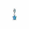 Charm Pandora Pendant Tortue de Mer en Verre de Murano