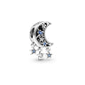 Charm Pandora Étoile & Croissant de Lune