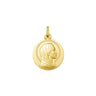 MEDAILLE VIERGE OR JAUNE 375