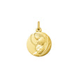 MEDAILLE VIERGE A L'ENFANT OR JAUNE 375