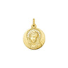 MEDAILLE VIERGE OR JAUNE 375