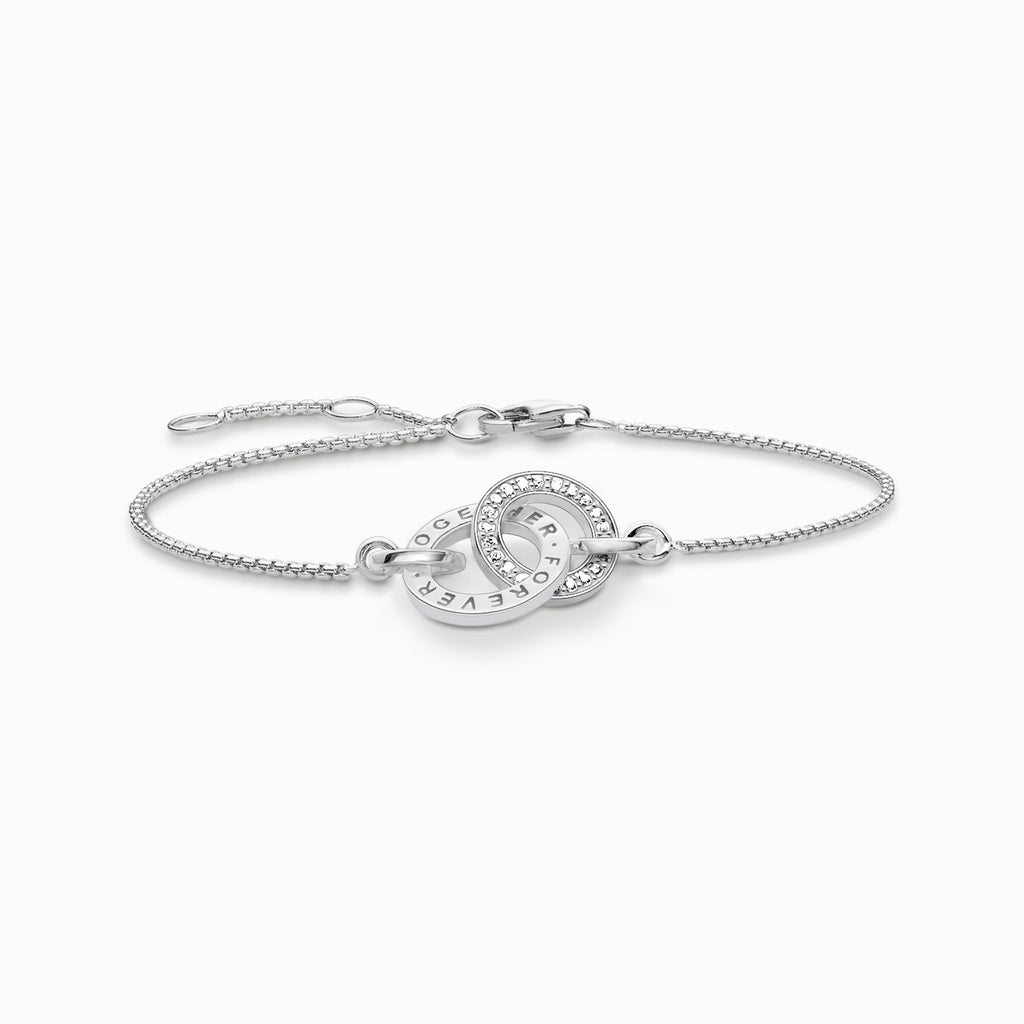 BRACELET THOMAS SABO FOREVER TOGETHER ARGENT