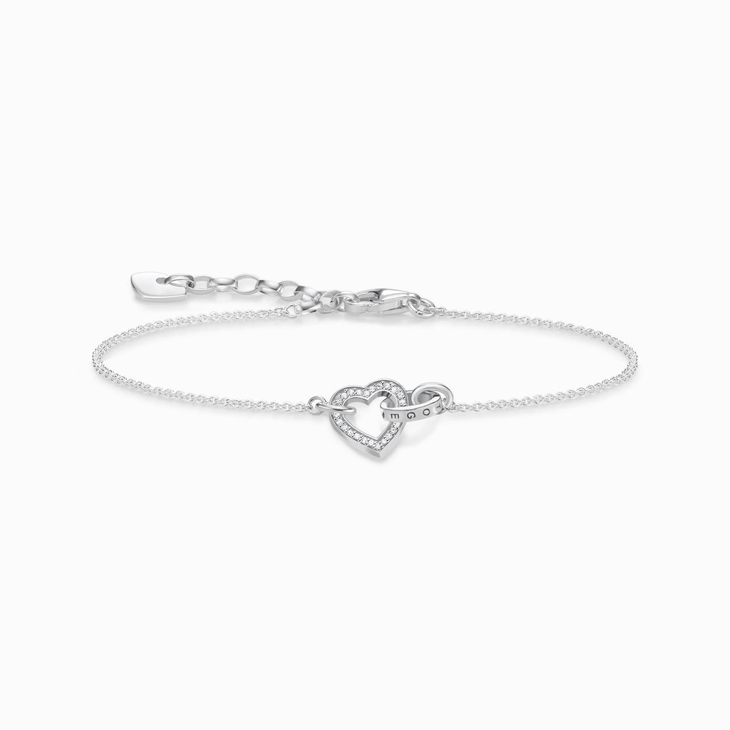 BRACELET THOMAS SABO COEUR TOGETHER ARGENT