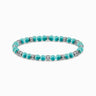 BRACELET THOMAS SABO TALISMAN TURQUOISE & ARGENT