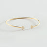 BRACELET AGATHA JONC BELOVED CRISTAL DORE