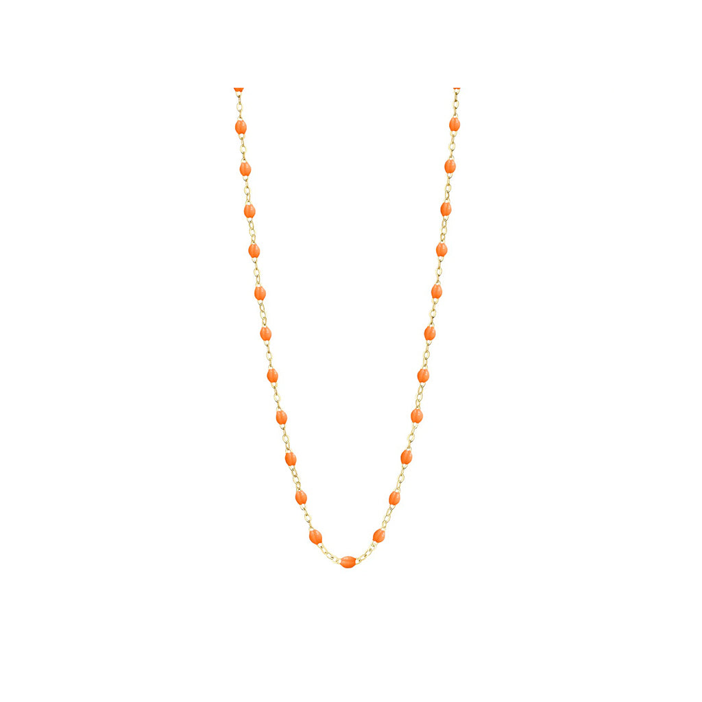 Collier Gigi Clozeau Or Jaune 45 cm mandarine