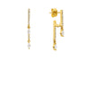 BOUCLES D'OREILLES MYA BAY WARTEFALL DORE