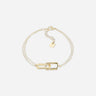 BRACELET ZAG GAMMA ACIER DORÉ