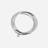 BRACELET JONC THEON ZAG ACIER