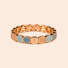 BRACELET SIMONE A BORDEAUX COLORMIND CANAL SAINT MARTIN