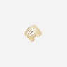 BAGUE ZAG GIO ACIER DORE