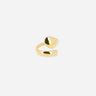 BAGUE ZAG HUG ACIER DORE