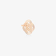BOUCLE D'OREILLE GINETTE NY SOLO PURITY OR ROSE
