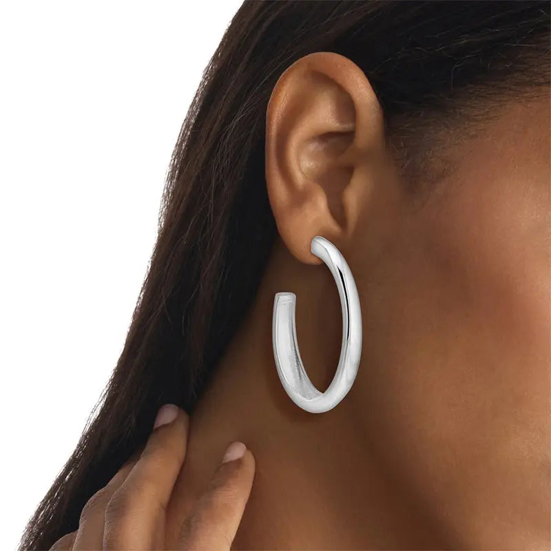 Boucles d’Oreilles Femme Calvin Klein Modern Putity Argenté