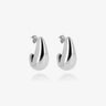 BOUCLES D'OREILLES ZAG AGUA ACIER