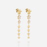 BOUCLES D'OREILLES ZAG AKIVA ACIER DORÉ
