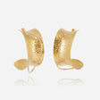 BOUCLES D'OREILLES ZAG BURANO ACIER DORÉ