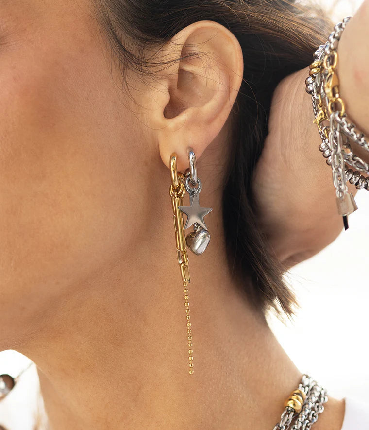 Boucles d'oreilles Zag Cure
