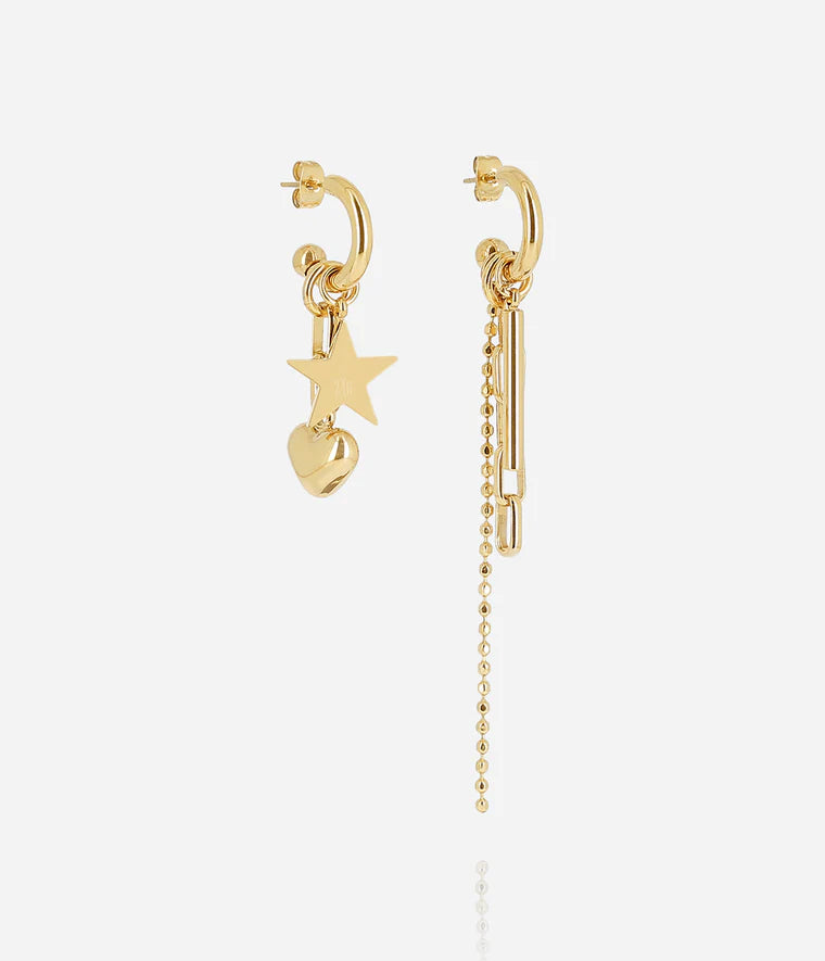 Boucles d'oreilles Zag Cure
