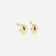 BOUCLES D'OREILLES ZAG ELARA ACIER DORÉ