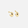 BOUCLES D'OREILLES ZAG ELARA ACIER DORÉ