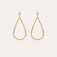GAS BIJOUX BOUCLES D'OREILLES BIBI TORSADES DOREES