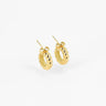 BOUCLES D'OREILLES ZAG IVANA ACIER DORÉ