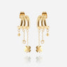 BOUCLES D'OREILLES ZAG LORENA ACIER DORÉ