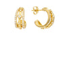 BOUCLES D'OREILLES MYA BAY MALINA DORÉ