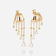 BOUCLES D'OREILLES ZAG MARIA ACIER DORÉ