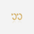 BOUCLES D'OREILLES ZAG MARYLOU ACIER DORÉ