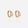 BOUCLES D'OREILLES ZAG MIREA ACIER DORÉ