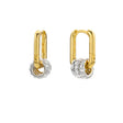 BOUCLES D'OREILLES MYA BAY JAZZY ROCK SILVER