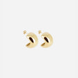 BOUCLES D'OREILLES ZAG PUNTE ACIER DORÉ