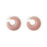 BOUCLES D'OREILLES MOON EARRING BLUSH MARBLE VANESSA BARONI