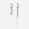 BOUCLES D'OREILLES ZAG CURE ACIER