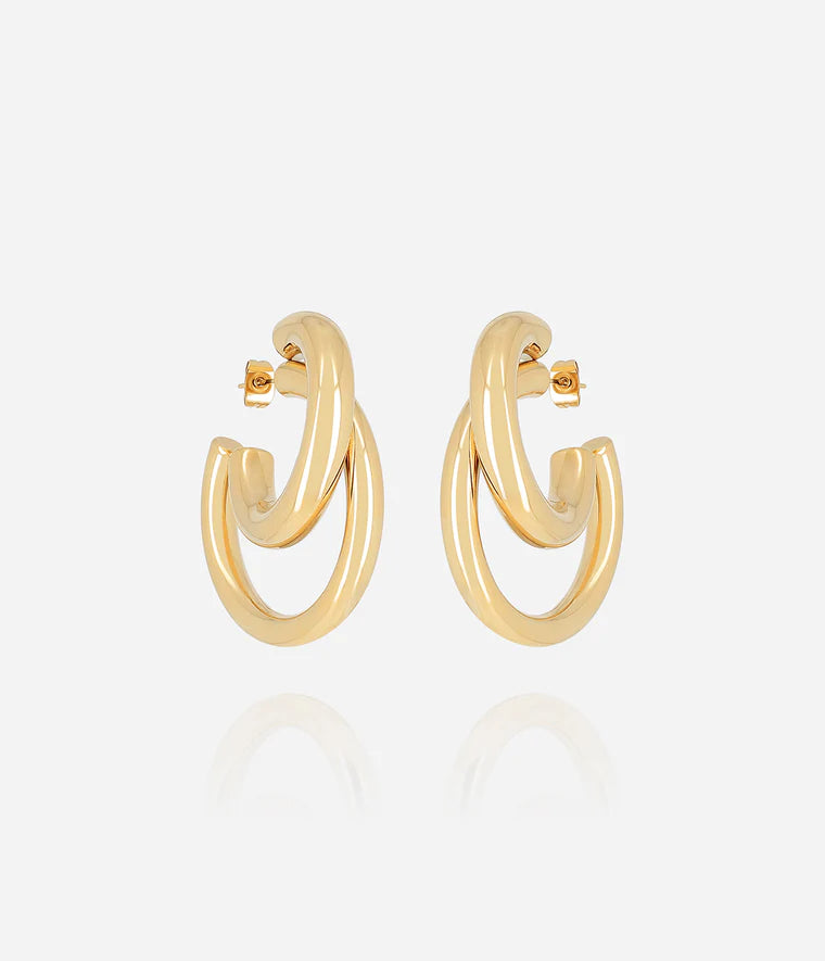 Boucles d’oreilles Zag Kaylee Acier Doré