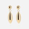 BOUCLES D'OREILLES ZAG VELIO ACIER DORÉ