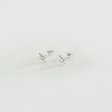 BOUCLES D'OREILLES PUCES AGATHA OURSE CRISTAL ARGENTÉ