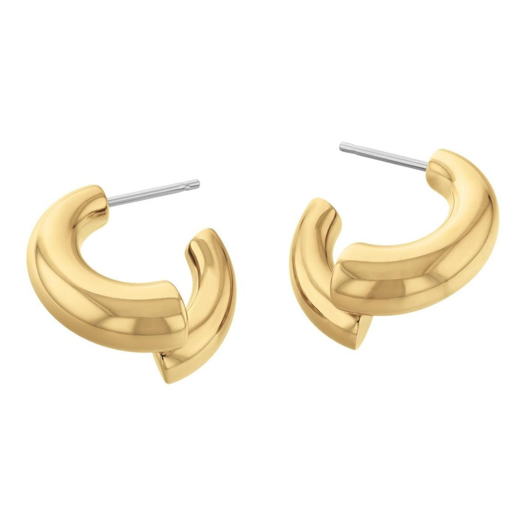 Boucles oreilles Calvin Klein Bijoux Ck Spiral Doré

