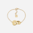 BRACELET ZAG ALASKA ACIER DORÉ