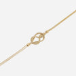 BRACELET ZAG ASTRÉVA ACIER DORÉ