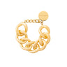 BRACELET BIG HAMMERED GOLD VANESSA BARONI