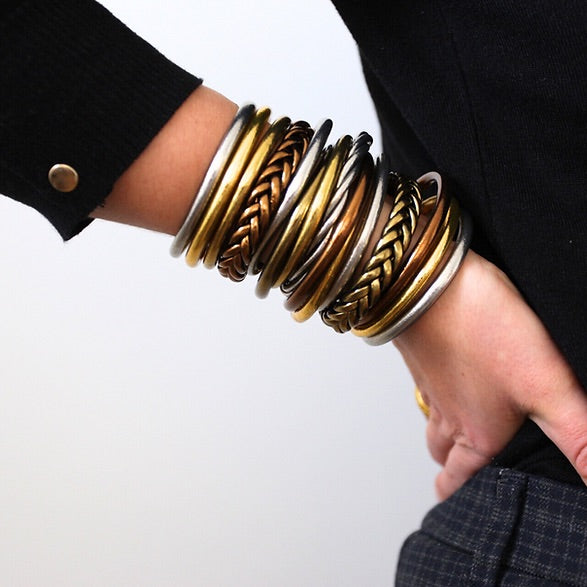 Bracelet Bouddhiste Antique Silver
