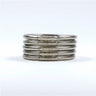 Jonc Bouddhiste Mantra Antique Silver - Maison Izel