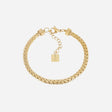 BRACELET ZAG CREEK ACIER DORÉ