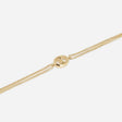 BRACELET ZAG HENA ACIER DORÉ